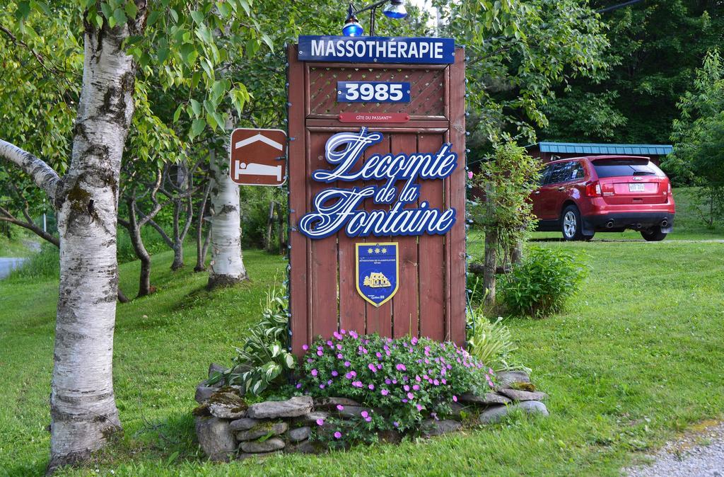 Lecomte De La Fontaine Villa North Hatley Dış mekan fotoğraf